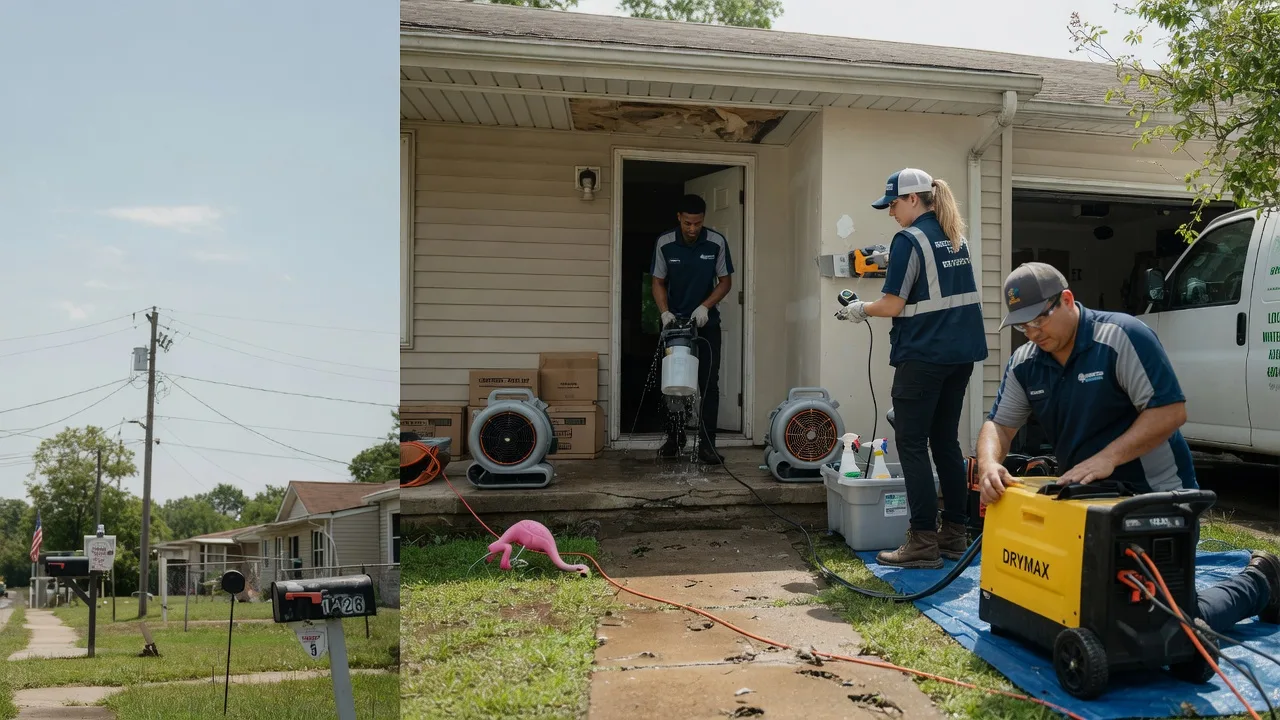 Storm Damage Water Removal in Pullman, WV near me